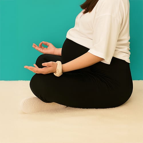 Maternity Comfort Pants – Black with pockets (for pregnancy, postpartum and plus size)